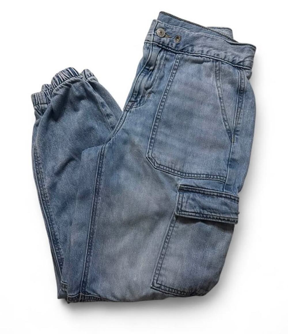 Women's American Eagle Denim Cargo Joggers size 4